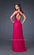 La Femme 16206 One Shoulder High Slit Dress