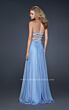 La Femme 17203 Periwinkle Sweetheart Neckline Strapless Dress