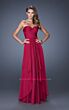 La Femme 19741 Evergreen Sweetheart Neck Strapless Dress