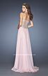 La Femme 20178 Blush Pink Sweetheart Neckline Strapless Dress