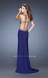 La Femme 20180 High Slit Sweetheart Neckline Slim Dress