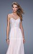 La Femme 20447 Sweetheart Neckline A-Line Dress