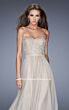 La Femme 20447 Sweetheart Neckline A-Line Dress