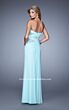 La Femme 20959 High Slit Sweetheart Neckline Slim Dress