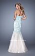 La Femme 21369 Mint Sweetheart Neckline Strapless Dress