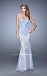 La Femme 21514 Sweetheart Neck Cutout Back Strapless Dress