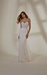 Mori Lee 2537 Misty Lace Bodice Glitter Tulle Bridal Dress