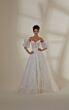 Mori Lee 2548 Minerva Detachable Sleeves Sweetheart Neck Wedding Gown