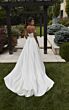 Mori Lee 2623 Patricia Corset Bodice Pleated Skirt Bridal Dress