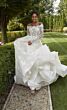 Mori Lee 2601 Penelope Scallop Off-The-Shoulder Neck Wedding Dress
