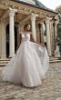 Mori Lee 2614 Peony Bateau Neck Cap Sleeve Wedding Gown