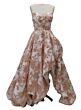 Ava Presley 42344 Bubble Hem Strapless Scoop Neck Dress
