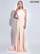 Jovani 762 Coral-Nude Prom Dress