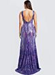 Jovani 22770 Open Back Illusion Side Dress