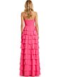 Jovani 47898 Knotted Cutout Bodice Ruffle Skirt Dress