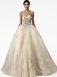 Jovani Q47374 Back Bow Sweetheart Neck Quinceanera Gown