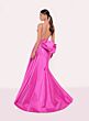 Tarik Ediz 98756 Leovel Scoop Neck Pleated Bodice Formal Dress