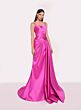 Tarik Ediz 98756 Leovel Scoop Neck Pleated Bodice Formal Dress
