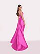 Tarik Ediz 98756 Leovel Scoop Neck Pleated Bodice Formal Dress