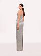 Tarik Ediz 98872 Alona Strapless Waist Bow Evening Gown