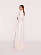 Tarik Ediz 98880 Punch Cape Sleeve Turtle Neck Formal Dress