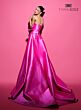 Tarik Ediz 98487 Leonor Detachable Overskirt Strapless Dress