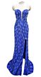Ava Presley 47230 Plunging Sweetheart Neck Beaded Dress