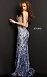 Jovani 06450 Backless Sequin Dress