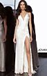 Jovani 1012 High Slit Sequin Dress