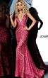 Jovani 59762 Plunging Neckline Prom Gown