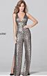 Jovani 8112 Animal Print Jumpsuit