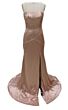 Ava Presley 42286 Strapless Beaded High Slit Dress