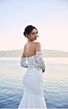 Sophia Tolli Y3180 Lucie Scoop Neckline and Off the shoulder Wedding Dress