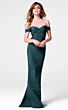Tarik Ediz 50006 Off The Shoulder Fitted Dress