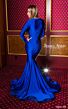 Jessica Angel 325 Long Sleeves Plunging Neck Dress