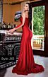 Jessica Angel 355 Center Slit Off The Shoulder Dress