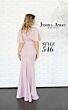 Jessica Angel 546 Flare Sleeves Plunging Neck Dress