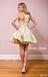 Jessica Angel 107 Racerback Plunging Neck Dress