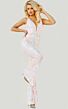 Jovani 22355 Plunging Neckline Sequin Jumpsuit