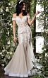 Jovani 02861 Godet Skirt Off The Shoulder Dress