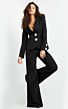 Jovani 02637 Long Sleeve Two Piece Pant Suit