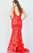 Jovani 60283 Floral Sequin Dress