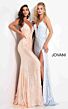 Jovani 1012 High Slit Sequin Dress