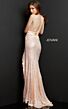 Jovani 1012 High Slit Sequin Dress