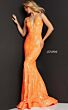 Jovani 3263 V-Back Embellished Dress