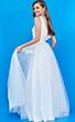 Jovani K00367 V-Neck Embroidered Formal Dress