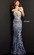 Jovani 06469 One Shoulder Sequin Dress