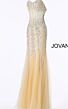 Jovani 5908 Godet Skirt Corset Top Dress