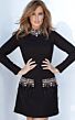 Jovani 1884 Beaded High Neck Dress