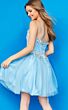 Jovani K62532 Basque Waist Short Dress